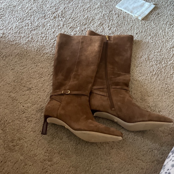 Veronica Beard Suede boots Boots Fall boots - Picture 4 of 11